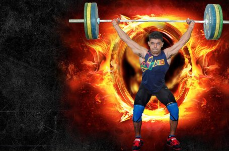 Sri Lanka’s Silver Medallist Weightlifter Sudesh Peiris