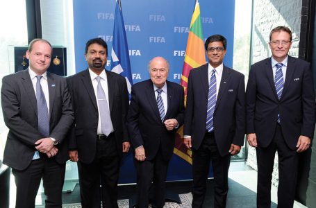 The President of the football federation of Sri Lanka: