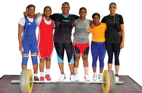 The Young Stars of The Sri Lanka Womens Weightlifing Team