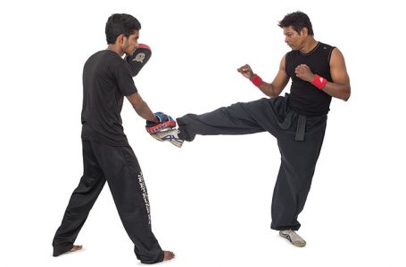 Jeet Kune Do The lead snap kick to the groin
