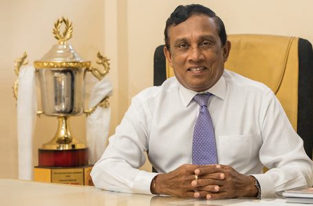 President Athletic Association Of Sri Lanka Rtd. Major General Palitha Fernando